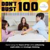 Continuum Games Don't Bust 100 Family Board Game for 3-6 Players Ages 6 and Up view 2