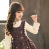 ZJchao Dark Brown Curly Wig with Bangs for Women, Stylish Breathable Halloween Cosplay Costume Party Wig view 4