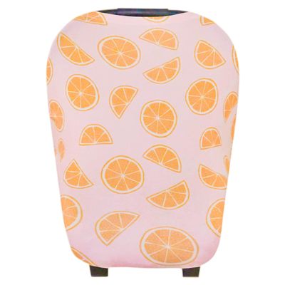 Copper Pearl Multi-Use Cover: Car Seat Covers, Nursing Cover, and Stroller Cover for Sun - Stretchy Fabric, All-Season Use, Stylish Designs, Easy Access for Moms - Cutie