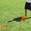 Fancemot Kickball Set with Bases and Ball - 8.5" Kickball, Rubber Throw Down Bases, Sports Traning Cones, 7" Pump and 14" Scoreboard - Playground and Backyard Game view 4