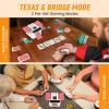 Proshine 2025 Automatic Card Shuffler and Dealer for 12 Players + 4 Remote Controller Card Dealer with Texas Holdem & Bridge Model Card Shuffler and Dealer for Blackjack Rechargeable, Card Calling view 2