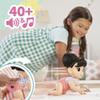 Baby Alive Crawl 'n Play Katie Kat Electronic Crawling Baby Doll Set, Black Hair, Kids Toys for Girls & Boys 3 Years & Up, 10.75 Inches view 3