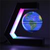 BEBEVOGUE Personalized Magnetic Levitation Floating Globe with LED Light Anti Gravity Wireless Lighting World Globe for Office Home Desk Gadget Decor Cool Birthday Gift for Men Kids Boss Boys view 2