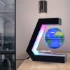 BEBEVOGUE Personalized Magnetic Levitation Floating Globe with LED Light Anti Gravity Wireless Lighting World Globe for Office Home Desk Gadget Decor Cool Birthday Gift for Men Kids Boss Boys view 4