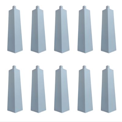 10- New Aluminum Outside Siding Corner 8 Inches 10Nails Included