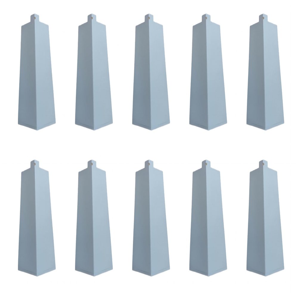 10- New Aluminum Outside Siding Corner 8 Inches 10Nails Included