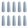 10- New Aluminum Outside Siding Corner 8 Inches 10Nails Included view 1