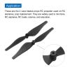 MECCANIXITY RC Propellers Blade Prop 2 Vane 7.6cm Dia Plastic Black Low-Noise for DJI RC Airplane DIY Aircraft Drone view 4