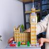 alltogetho London Big Ben Famous Architecture Micro Mini Building Blocks Crafted Replica, Leisure and Entertainment Toys Adult Construction Bricks Decoration view 3