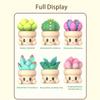 Aven Rabbit Hugging Succulents 2 Series Blind Box Toys for Cute Figures Action Model Birthday Gift Guess Blind Bag Random Collection Toys Popular Desktop Ornaments (6 Packs) view 3
