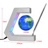 BEBEVOGUE Personalized Magnetic Levitation Floating Globe with LED Light & Pen Anti Gravity World Globe for Office Home Desk Gadget Decor Cool Birthday Gift for Men Kids Boss Boys (Silver) view 3