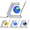 BEBEVOGUE Personalized Magnetic Levitation Floating Globe with LED Light & Pen Anti Gravity World Globe for Office Home Desk Gadget Decor Cool Birthday Gift for Men Kids Boss Boys (Silver) view 4
