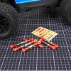 RCAWD Bolded Turnbuckles Link Tie Rod 6pcs for Arrma Big Rock V3 Typhon 3S Typhon Mega 550 Upgrade Parts view 4