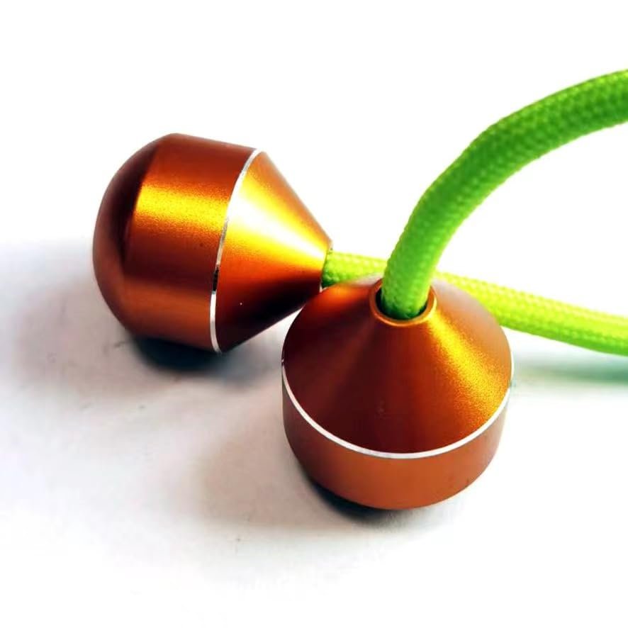 Begleri Fidget Beads - Magical Fingertip Toys, Annoying Fun Toys, Metal Gadgets, Fun Beads (Gold)