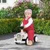 HONEY JOY Ride On Push Car, Outdoor Toddler Riding Toys w/Steering Wheel, Horn & Storage, Foot-to-Floor Sliding Car, No Batteries, Retro Baby Ride On Toys for Boys and Girls (White) view 2