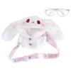 niannyyhouse 20cm Plush Doll Clothes Rabbit Bear Coat Glasses Satchel 8in Doll Dress Up (White) view 1