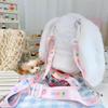 niannyyhouse 20cm Plush Doll Clothes Rabbit Bear Coat Glasses Satchel 8in Doll Dress Up (White) view 4