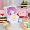 niannyyhouse 10cm Plush Doll Clothes Loose Onesies Penguin Rabbit Bear Fox Pig Bodysuit Doll Dress Up (White) view 2