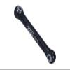 Aluminum 7075 Steering Linkage with Pre-Assembled with Pivot Balls for Traxxas 1:5 XRT 8S Monster Truck 78086-4 Upgrades - Black view 1