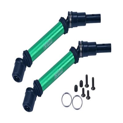 4140 Medium Carbon Steel+Aluminium Front Or Rear CVD Drive Shaft for Arrma 1/8 Mojave 4X4 4S BLX Desert Truck RTR-ARA4404 Upgrade Parts - Green