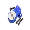 Aluminum 7075 Servo Saver Steering 25T with Built-in Spring for Arrma 1/10 Gorgon 4X2 Mega 550 Brushed Monster Truck-ARA3230 Upgrades - Green view 2