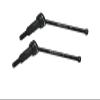 4140 Medium Carbon Steel Front CVD Drive Shafts with Aluminum 7075 Wheel Hex for Arrma 1/18 Granite GROM MEGA 380 Brushed 4X4 Monster Truck ARA2102 Upgrade Parts - Silver view 1