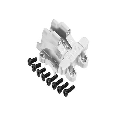 Aluminum 7075 Front Diff Cover for Arrma 1/18 Granite GROM MEGA 380 Brushed 4X4 Monster Truck ARA2102 Upgrade Parts - Silver