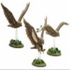 Mythic Earth Tribal Nations Wolves 5 Metal Miniature Figures Set MSMA19 view 1