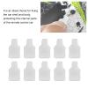 RC Body Clips,RC Body Clips with Fixing Mount,Stable Reliable Small Compact Protective Replaceable Practical Remote Control Car Accessories (White) view 3
