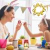 10pcs Bright Plastic Refillable Chic Decor for Home Party Festival Unique Ornaments for Easter Egg Hunt and Crafts view 4