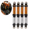 RC Car Shock Struts Damper, Front Rear RC Shocks Damper with Spring Adjustable Aluminum Parts Metal Oil Suspension Shock Struts Damper for Tamiya CC01 RC Car Model Accessory (100mm) view 4