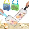 3 otters 2Pack Beach Mesh Shovel with Mesh Beach Bag for Shell Collecting, Sand Sifters Shell Collect Bag for Kids, Great Shelling Tools view 1