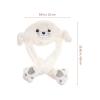 Abaodam Plush Animal Hat Moving Ears Funny Cartoon Party Headdress for Boys and Girls and Adults for Role Play Cosplay Cold Weather Wear Unique Idea for Animal view 2