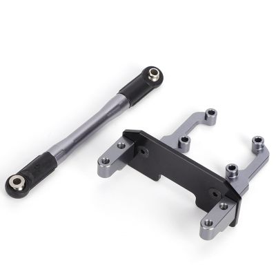Acouto Stand Mount with Steering Link Rod Fit for Scx10 Ii 90046 1 10 Car Ar44 on Axle Mount Scx10 Scx24 Ii Scx10 Ii Front Hubs Parts Scx 10 Scx10.2 Scx10