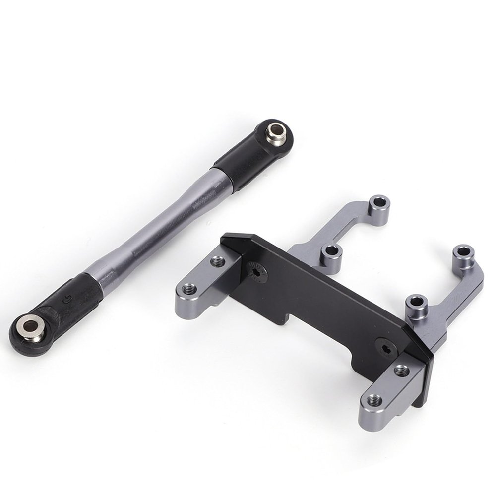 Acouto Stand Mount with Steering Link Rod Fit for Scx10 Ii 90046 1 10 Car Ar44 on Axle Mount Scx10 Scx24 Ii Scx10 Ii Front Hubs Parts Scx 10 Scx10.2 Scx10