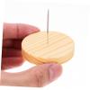 Hohopeti 6 Set Stand Doll Stand Display Holder Action Figure s Felt Doll Support Base Arm Leg Showcase Bracket Support Felting Animal Base Wood Toy Manual view 4