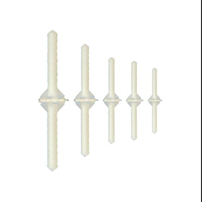 DAYUDDRICAR Airplane Part, 20 Pcs Airplane Plastic Needle Hinge Stick Pivot Pinned and Round Hinges Stitch Pin Kit Spare Part for RC Aircraft Model Accessories Parts (Color : 20 pcs D3x48mm)