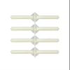 DAYUDDRICAR Airplane Part, 20 Pcs Airplane Plastic Needle Hinge Stick Pivot Pinned and Round Hinges Stitch Pin Kit Spare Part for RC Aircraft Model Accessories Parts (Color : 20 pcs D3x48mm) view 3