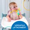 Mobi Liinklz Silicone Tethers - Flexible and Soft Toy Straps for Baby, Stroller Toy Safety Straps and Easy to Connect Baby Toy Holder - for Infants 0+ Months, Vibrant Colors (Pack of 3) view 4