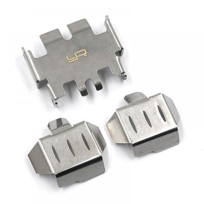 Yeah Racing TR4M-009SV Stainless Steel Protector Set for Traxxas TRX-4M