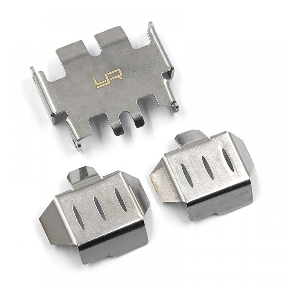 Yeah Racing TR4M-009SV Stainless Steel Protector Set for Traxxas TRX-4M