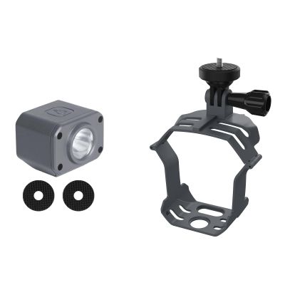 ABZEKH Drone Accessories Clamp Mount Extension Mount Drone Camera Mount Adapter for DJI Mavic 3 with Insta360 for Osmo Action Flight Light LED (Color : Light Kit)
