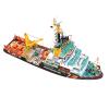 DAGIJIRD (Unassembled Kit) DIY 1:250 Scale Paper Germany Mellum Coast Guard Environment Monitoring Ship Model view 2