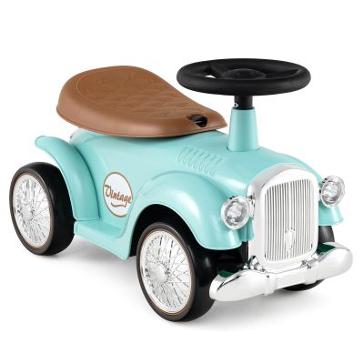 Costzon Ride On Push Car for Toddlers, Classic Kids Ride On Car Foot-to-Floor Sliding Car with Steering Wheel, Horn & Under Seat Storage, Ride On Toy for Boys Girls 18-36 Months (Green)
