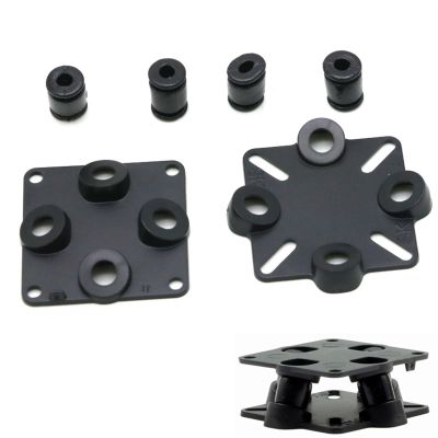 DAYUDDRICAR FPV Done Shock Absorber Anti-Vibration Damping Plate Shock Absorber Kit Spare Part for FPV Drone Flight Controller Spare Parts (Color : 5 Pieces)