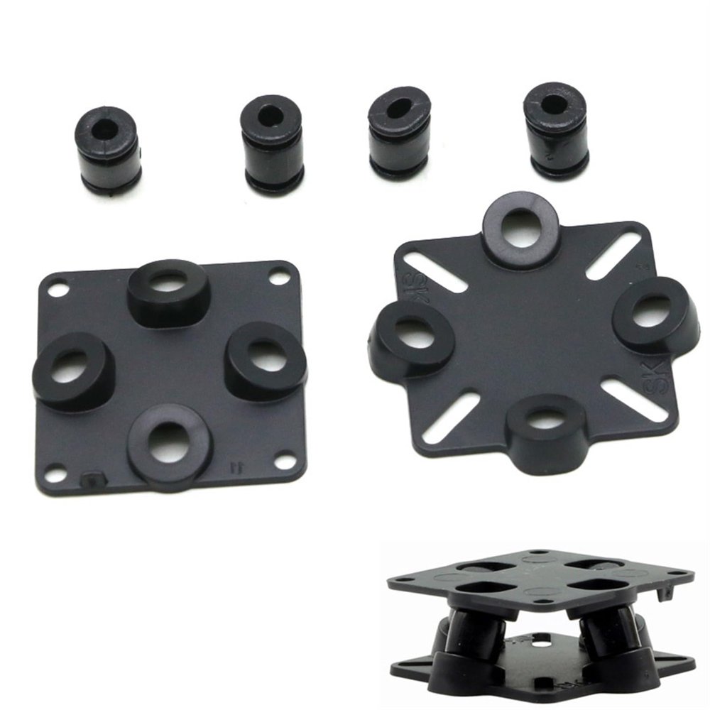 DAYUDDRICAR FPV Done Shock Absorber Anti-Vibration Damping Plate Shock Absorber Kit Spare Part for FPV Drone Flight Controller Spare Parts (Color : 5 Pieces)