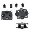 DAYUDDRICAR FPV Done Shock Absorber Anti-Vibration Damping Plate Shock Absorber Kit Spare Part for FPV Drone Flight Controller Spare Parts (Color : 5 Pieces) view 1