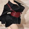 1/6 Scale Female Clothes, Female Silk Shirt Pajamas Tops Belt Clothes Accessory for 12inch PH TBL Action Figure Body (1pc Wine Red No.1 Belt) view 2