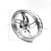 KEBEILEE CNC Aluminum Front Wheel - Stormwheel Design For LOSI Promoto MX 1:4 (silver) view 3