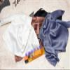 1/6 Scale Female Clothes, Female Silk Shirt Pajamas Tops Belt Clothes Accessory for 12inch PH TBL Action Figure Body (1pc White Shirt) view 4
